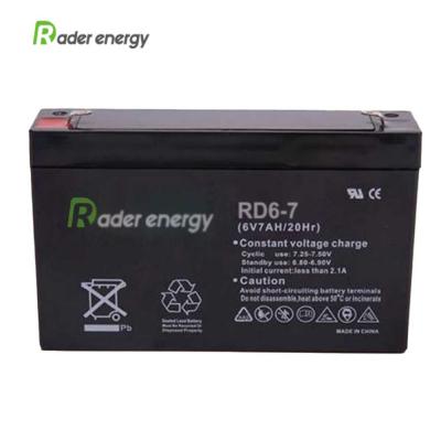 6V Wide suitability Excellent Discharge Performance Absorbent Glass Mat battery sealed lead acid deep cycle Lead-acid Battery