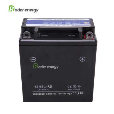 Gelled electrolyte made by mixing sulfuric acid with silica fume 12V Safety seal  Low Temperature Resistant Motorcycle Battery